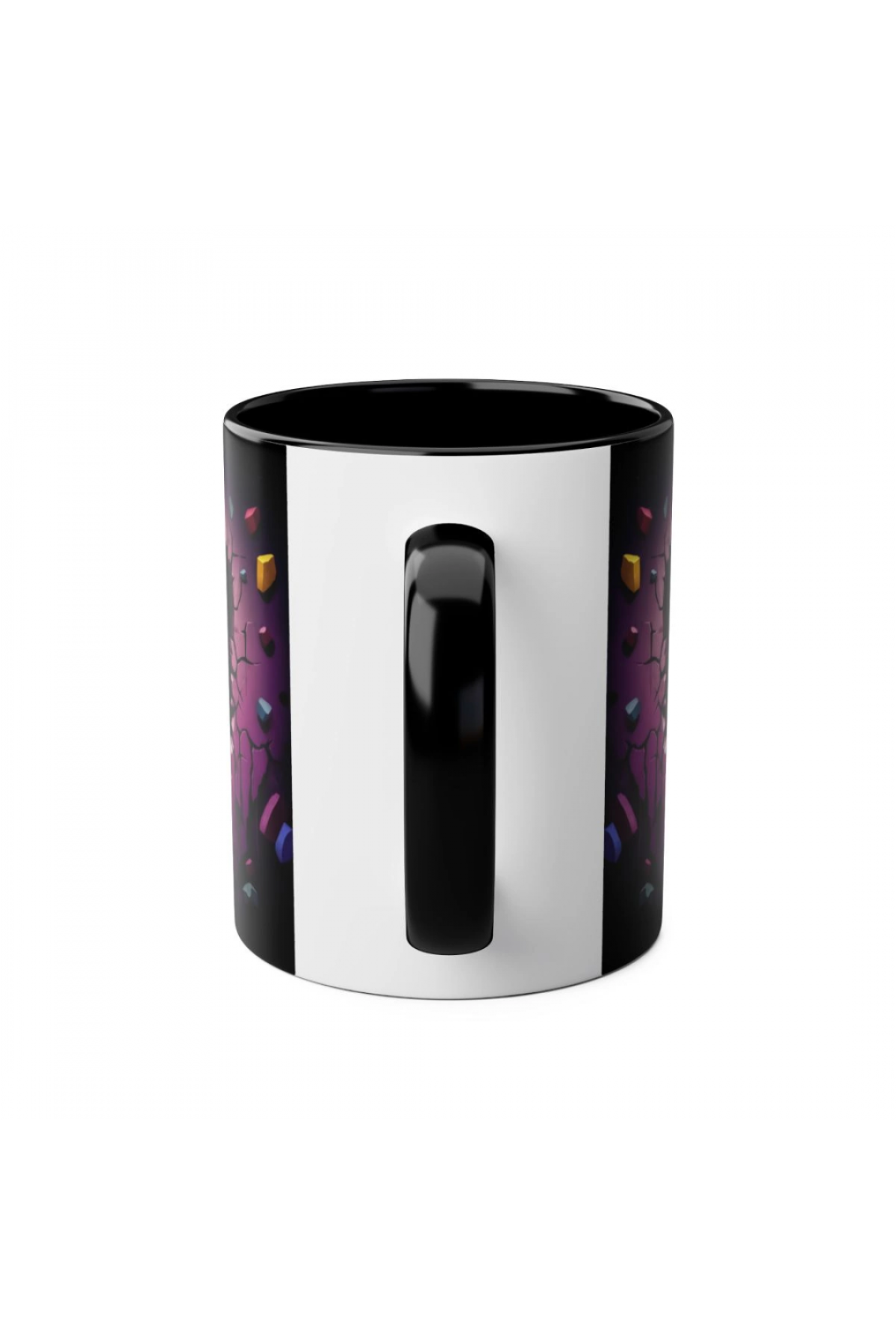 3D bebek süper kahraman baskılı kupa porselen tasarım