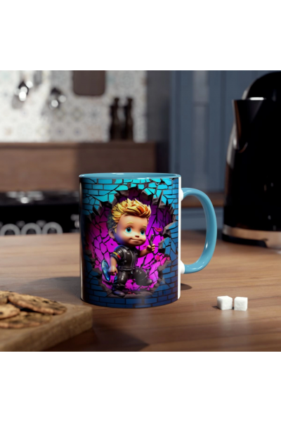 3D Bebek Kahramanlar Kupa – Sevimli ve Güçlü Tasarımıyla Her Yuduma Enerji Katın