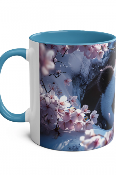 3D Sevimli Panda Tasarımlı Kupa