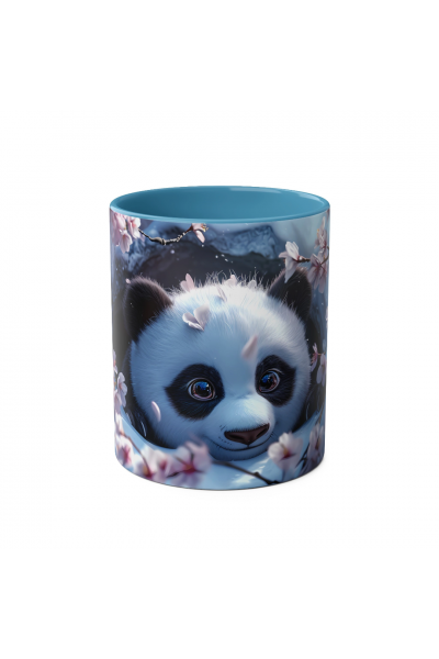 3D Sevimli Panda Tasarımlı Kupa