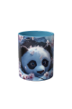 3D Sevimli Panda Tasarımlı Kupa – Özel Çizim Porselen Kupa