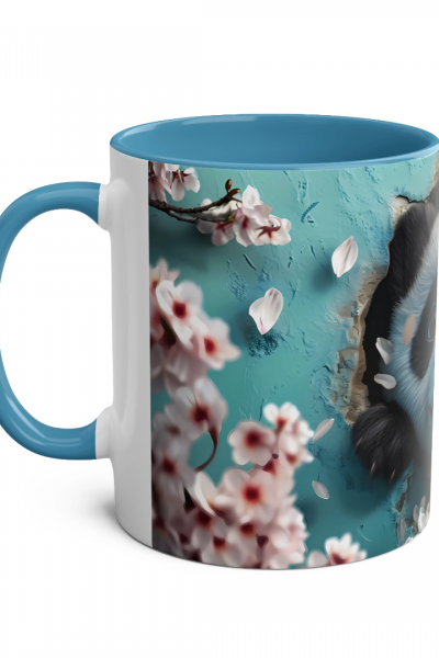 3D Sevimli Panda Tasarımlı Kupa