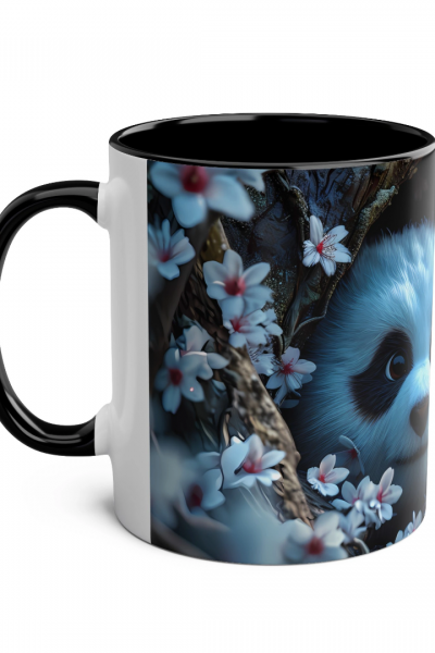 3D Sevimli Panda Tasarımlı Kupa