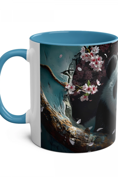 3D Sevimli Panda Tasarımlı Kupa