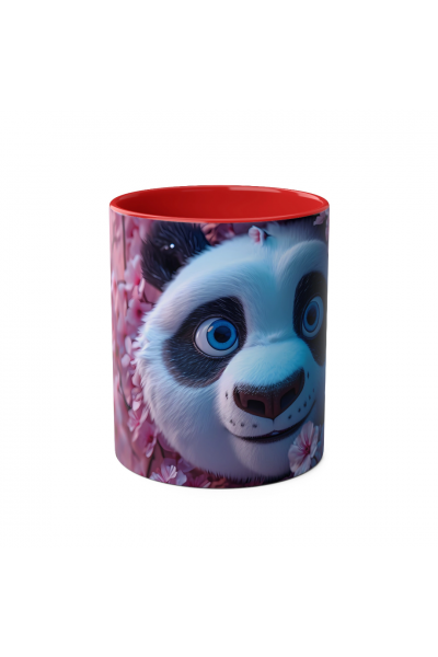 3D Sevimli Panda Tasarımlı Kupa