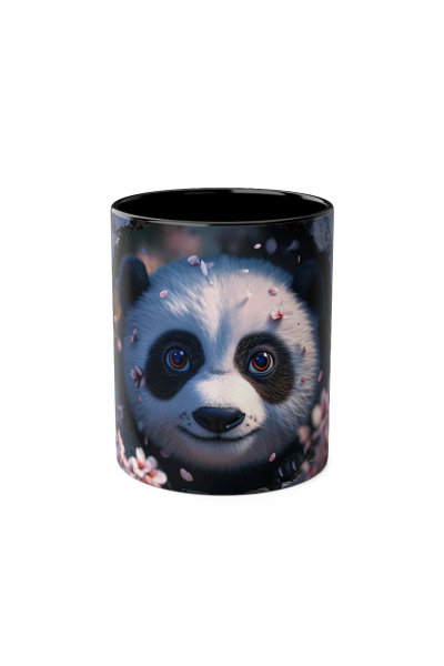 3D Sevimli Panda Tasarımlı Kupa