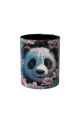 3D Sevimli Panda Tasarımlı Kupa – Özel Çizim Porselen Kupa