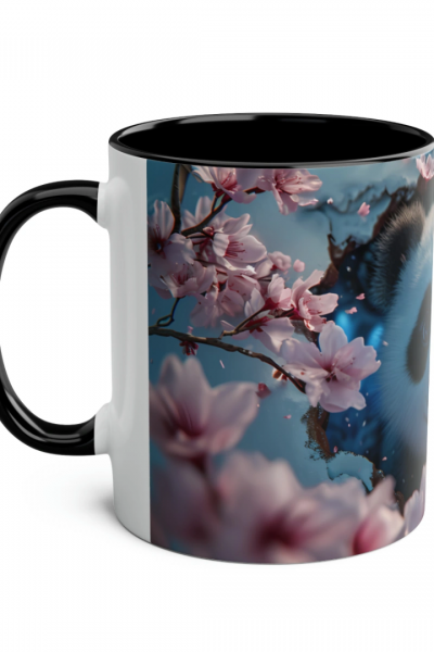 3D Sevimli Panda Tasarımlı Kupa