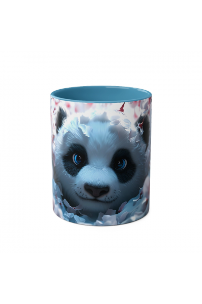 3D Sevimli Panda Tasarımlı Kupa