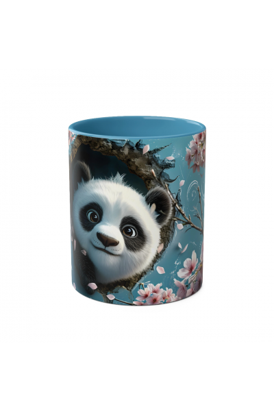 3D Sevimli Panda Tasarımlı Kupa