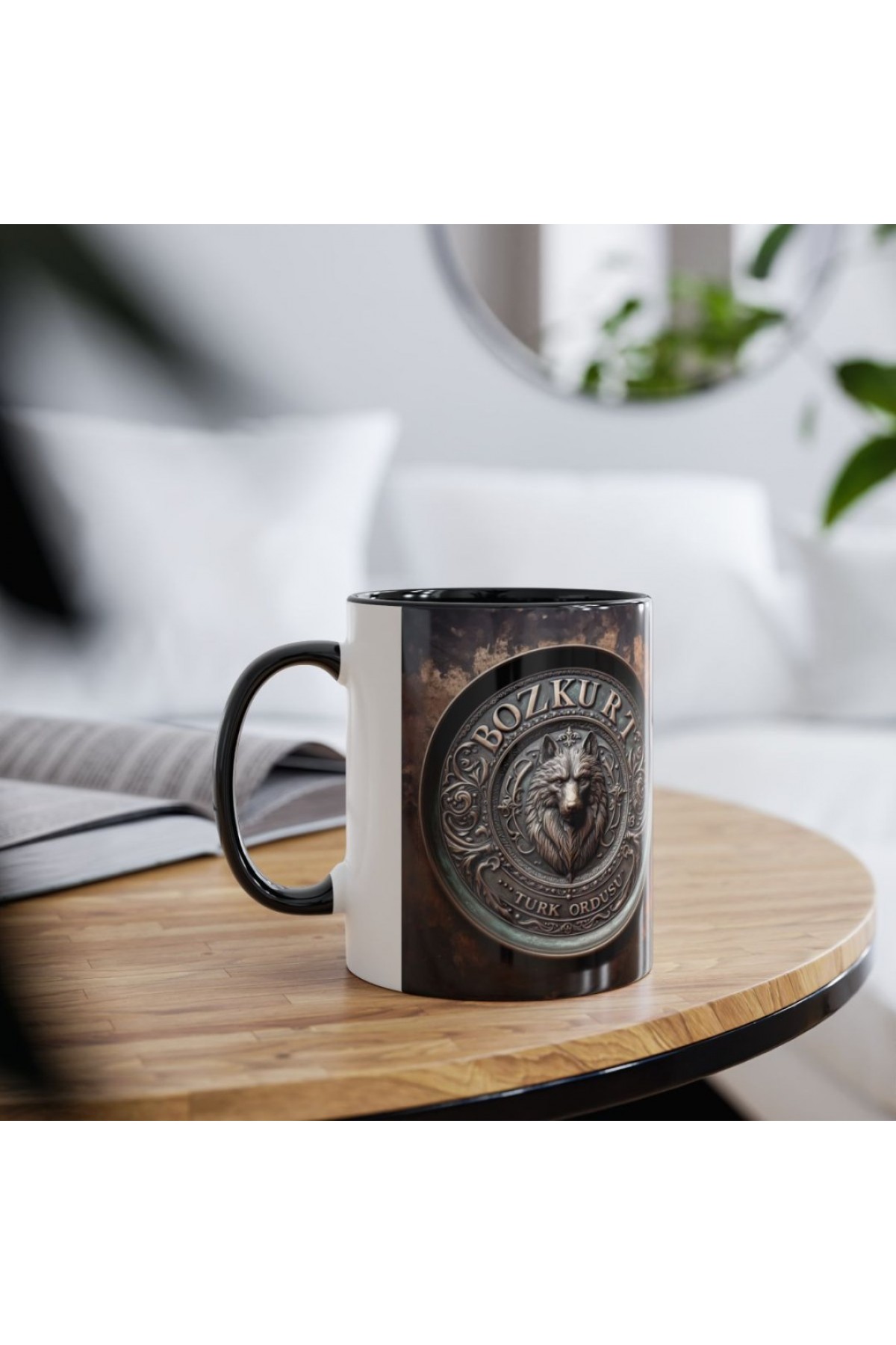 bozkurt armali turk ordusu temali ozel tasarim kupa