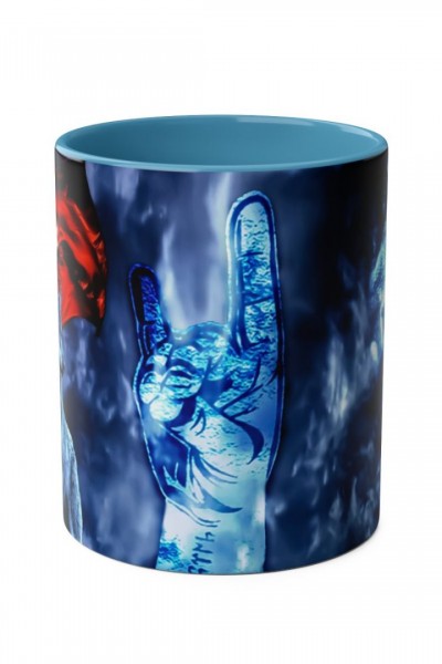 Bozkurt Sembollü Ay Yıldızlı Özel Tasarım Kupa