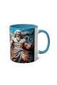 Zeus Desenli Baskılı Kupa özel tasarım kupa