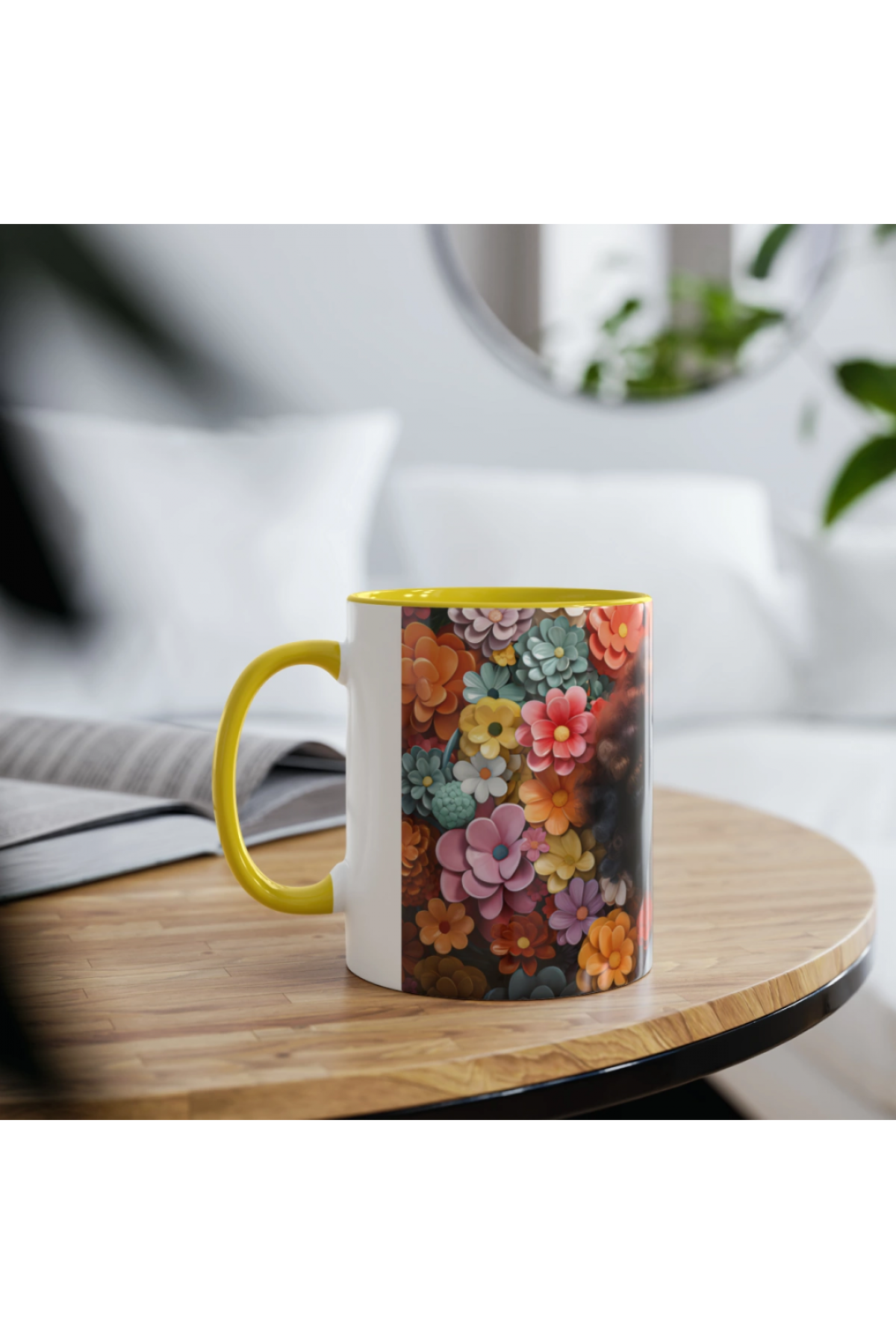 3D Afro Little Girl Kupa