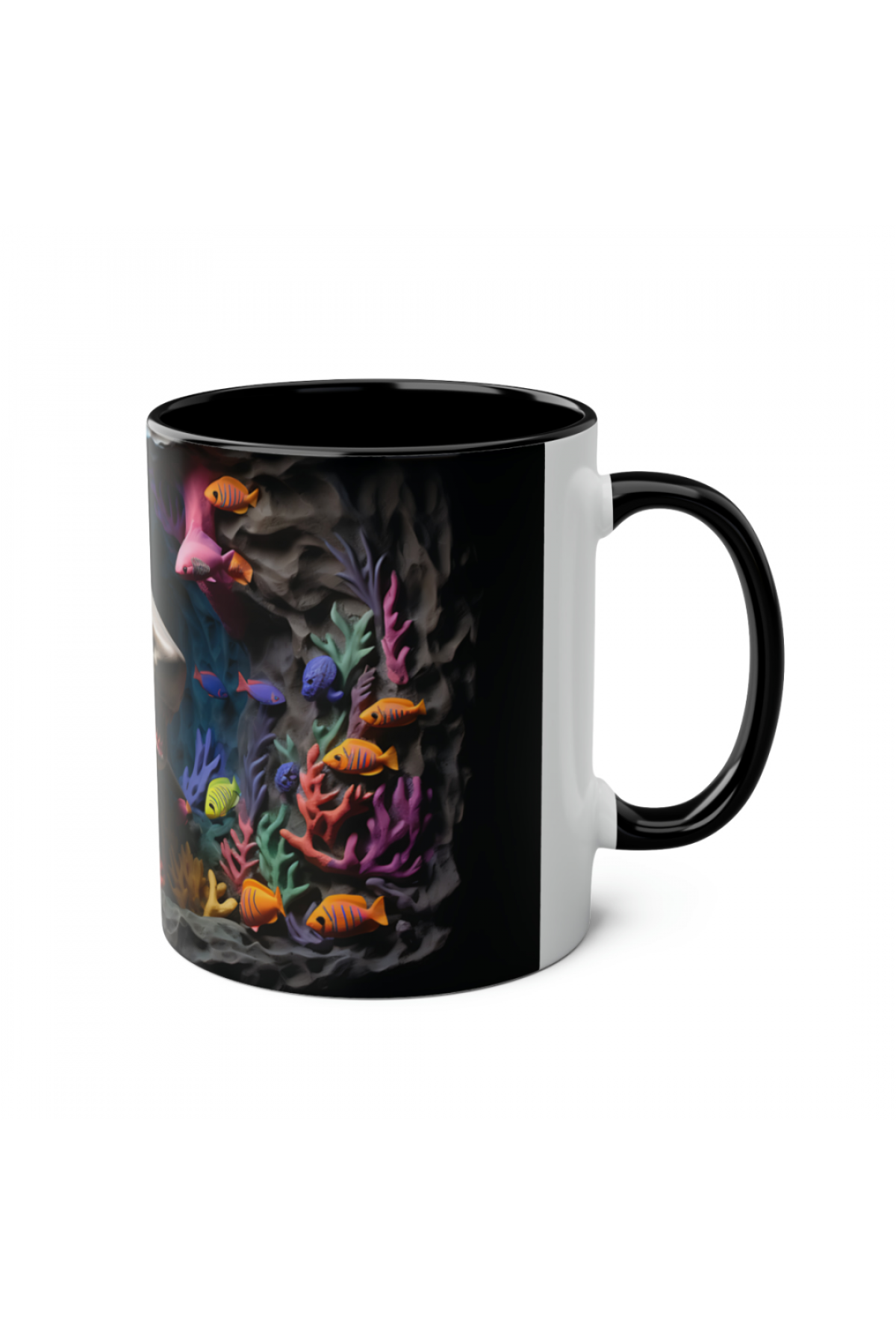 3D Köpekbalığı Kupa - Özel Tasarım