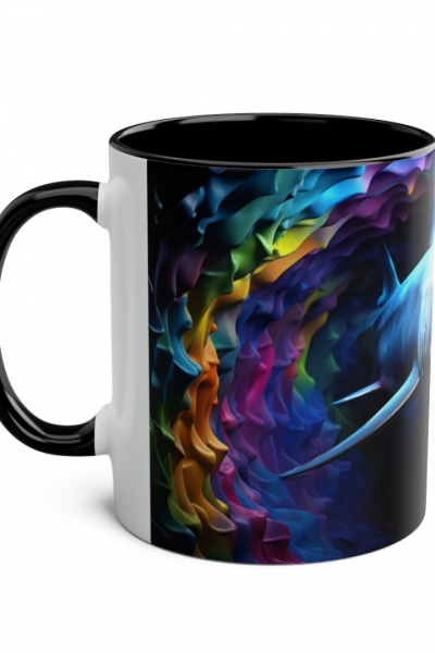 3D Köpekbalığı Kupa