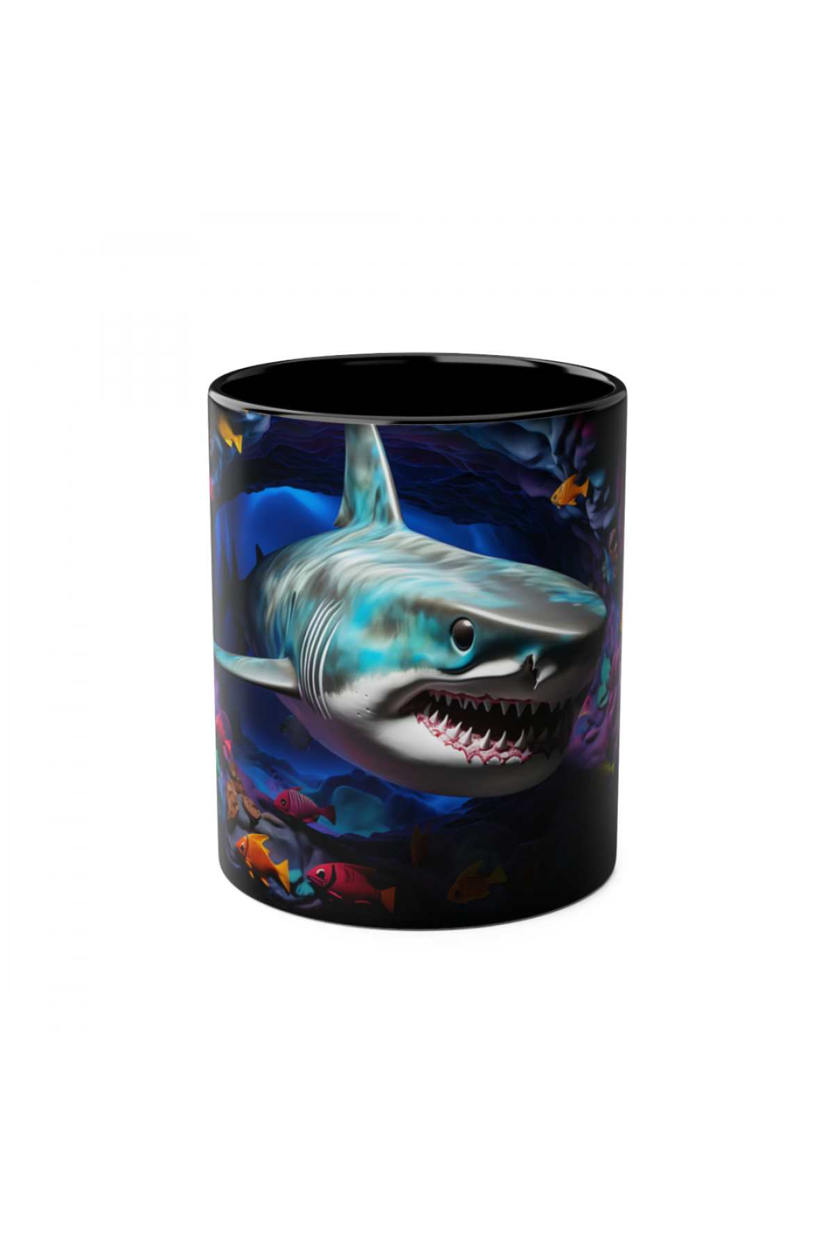 3D Köpekbalığı Kupa - Özel Tasarım