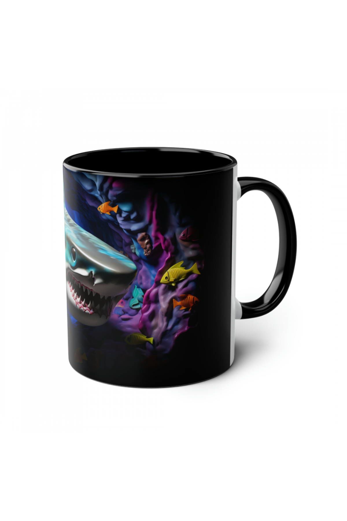 3D Köpekbalığı Kupa - Özel Tasarım