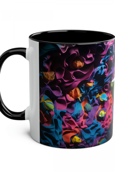 3D Köpekbalığı Kupa