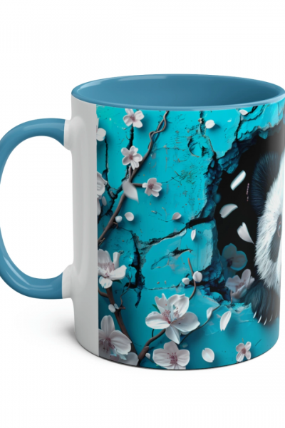 3D Sevimli Panda Tasarımlı Kupa