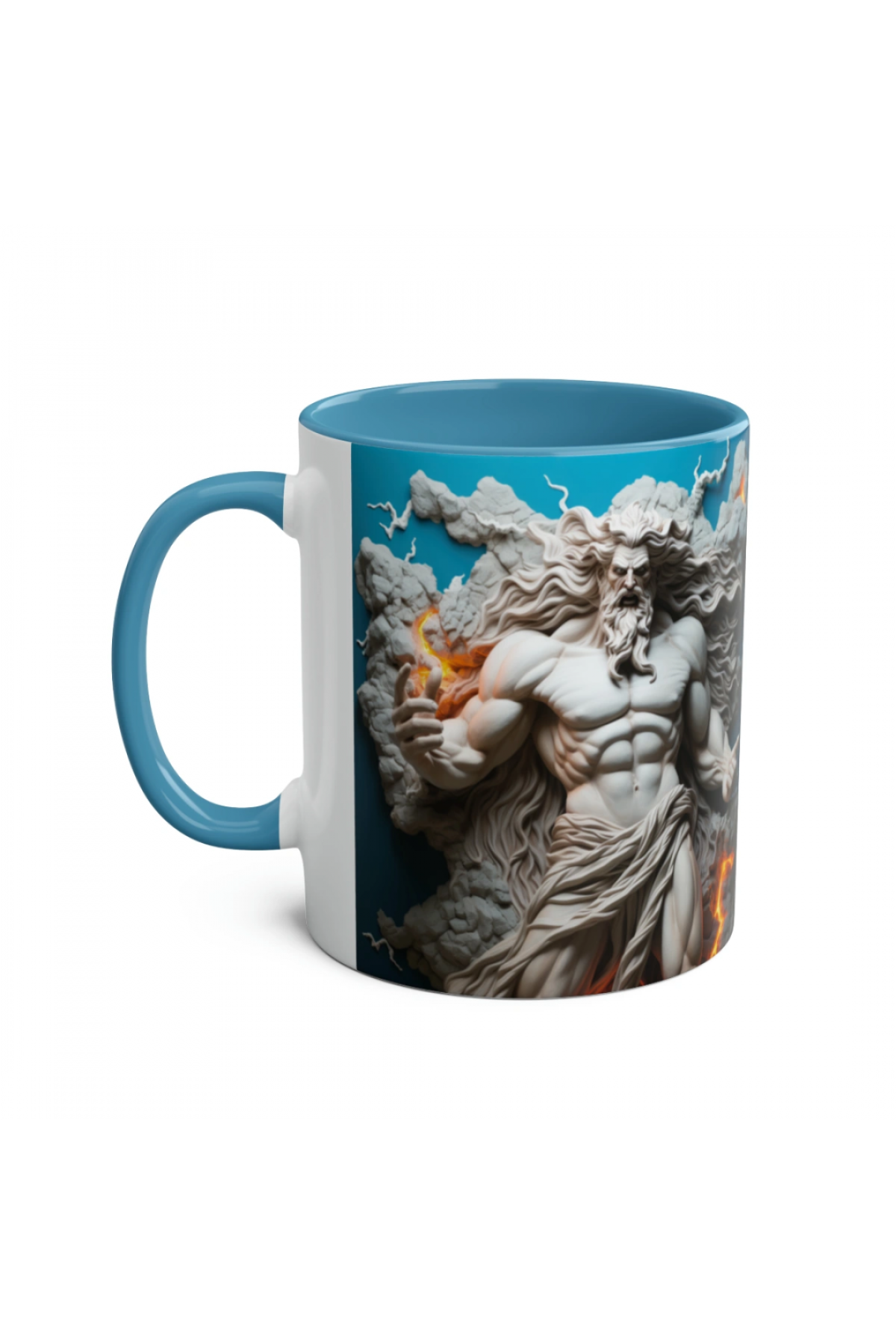 3D Zeus Tasarımlı Mitolojik Kupa