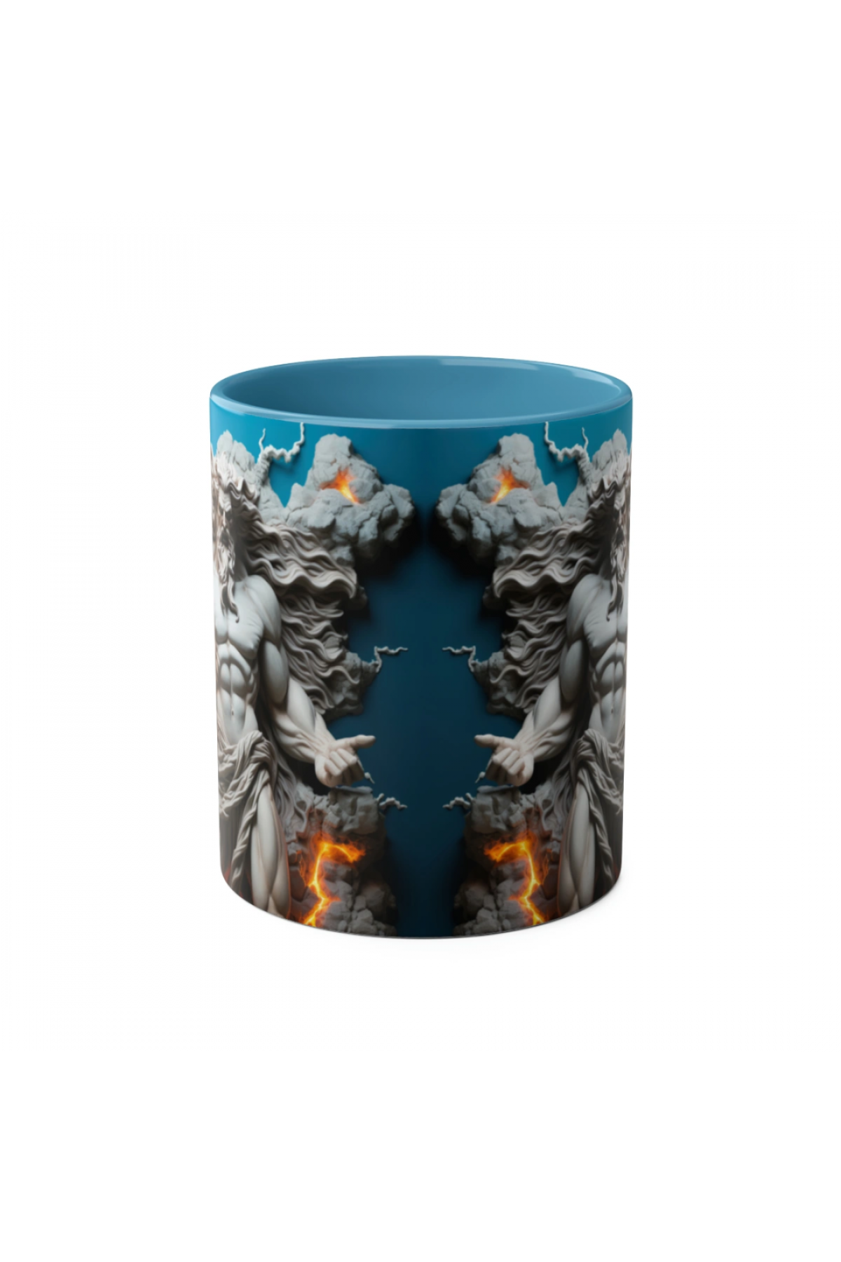 3D Zeus Tasarımlı Mitolojik Kupa