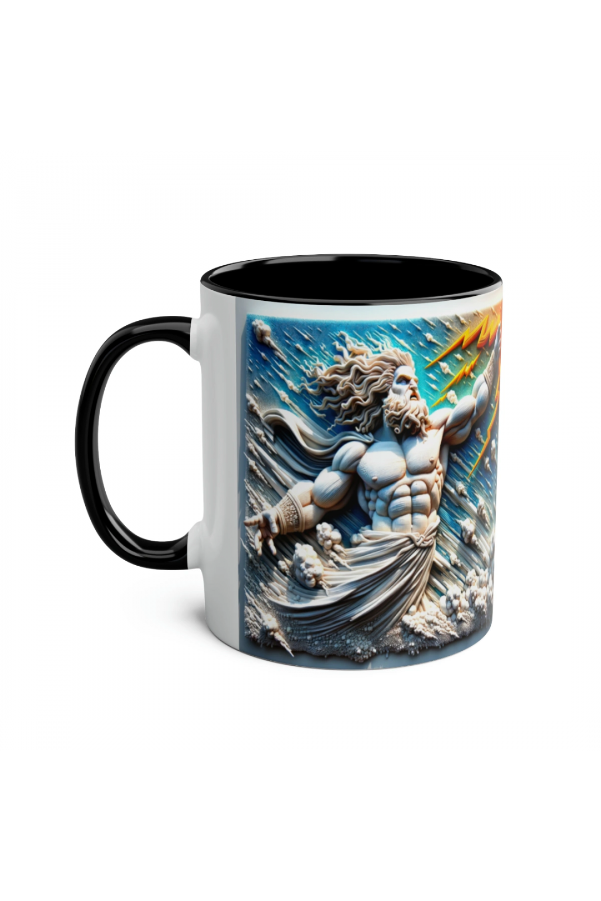 3D Zeus Tasarımlı Mitolojik Kupa