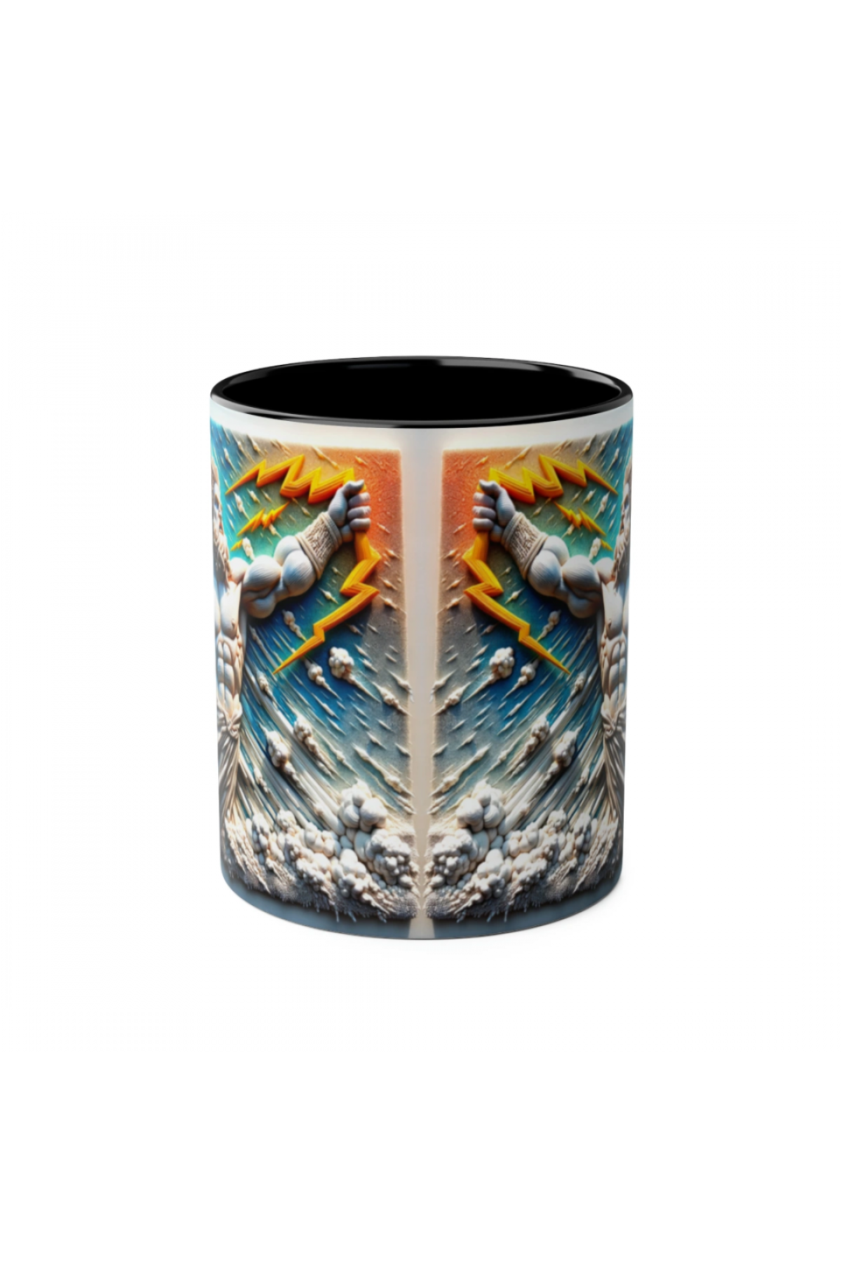 3D Zeus Tasarımlı Mitolojik Kupa