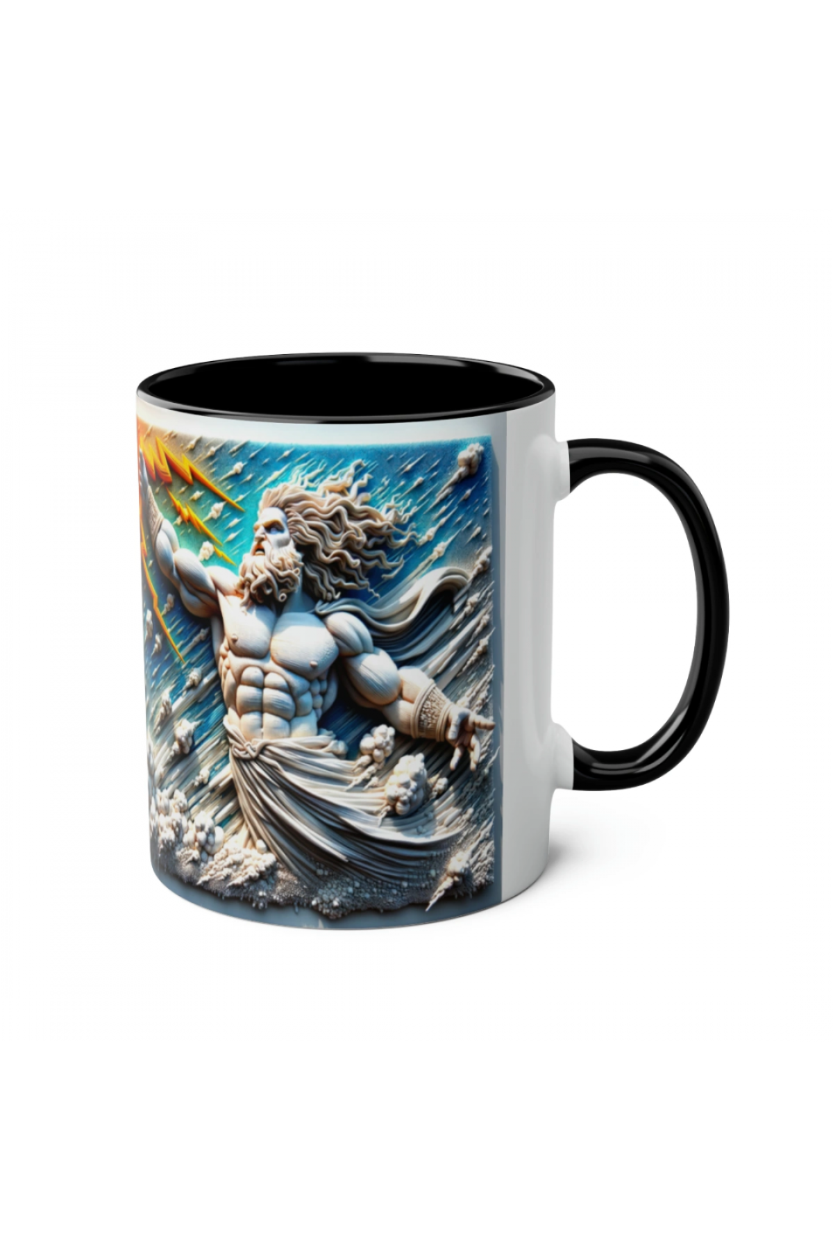 3D Zeus Tasarımlı Mitolojik Kupa