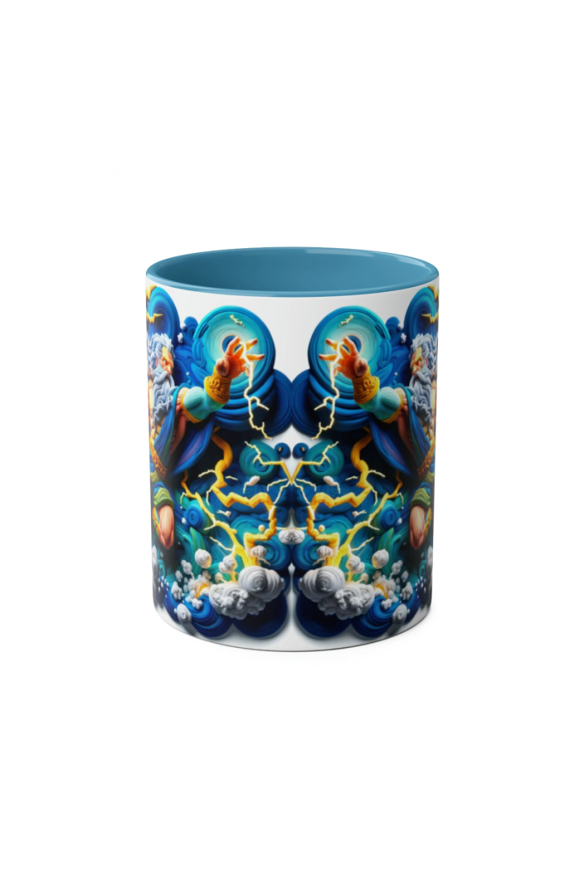 3D Zeus Tasarımlı Mitolojik Kupa