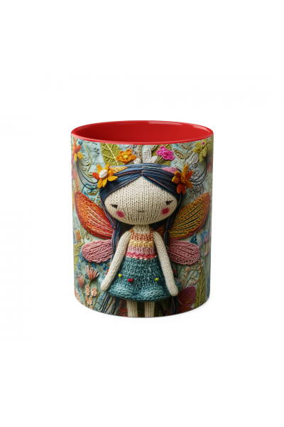 Amigurumi Bebek Tasarımlı Kupa