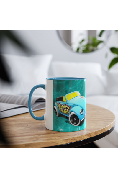 Hot Wheels Özel Tasarım Kupa