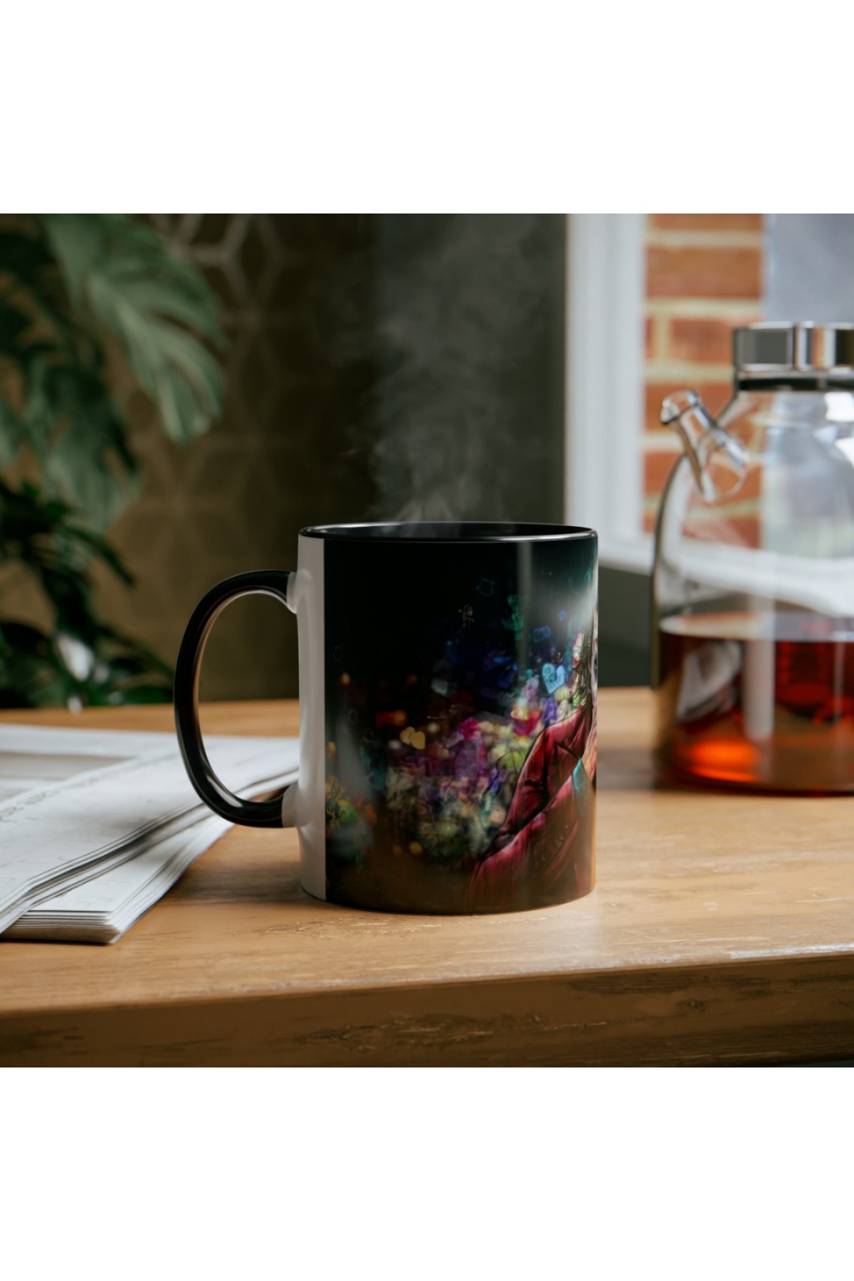 Joker Temalı Özel Tasarım Porselen Kupa