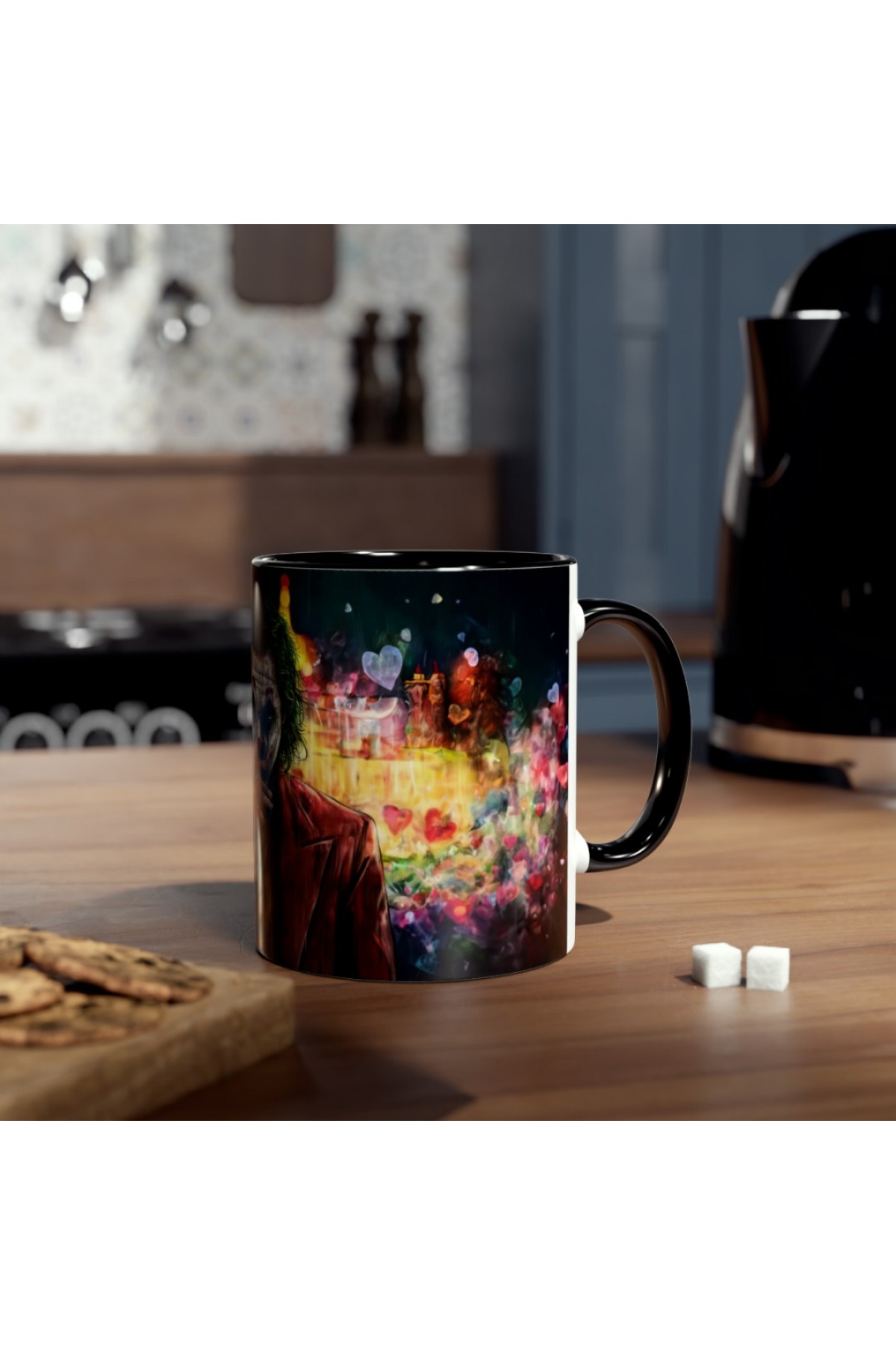 Joker Temalı Özel Tasarım Porselen Kupa