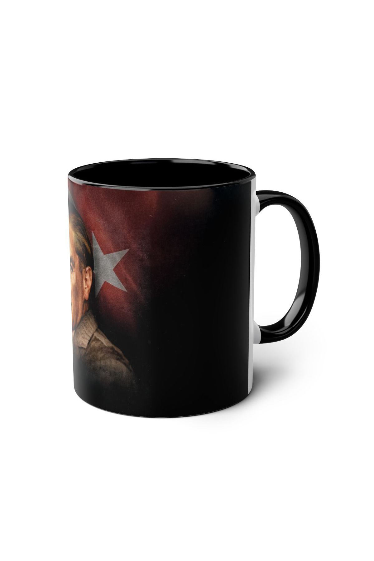 Atatürk İmzalı Özel Tasarım Porselen Kupa